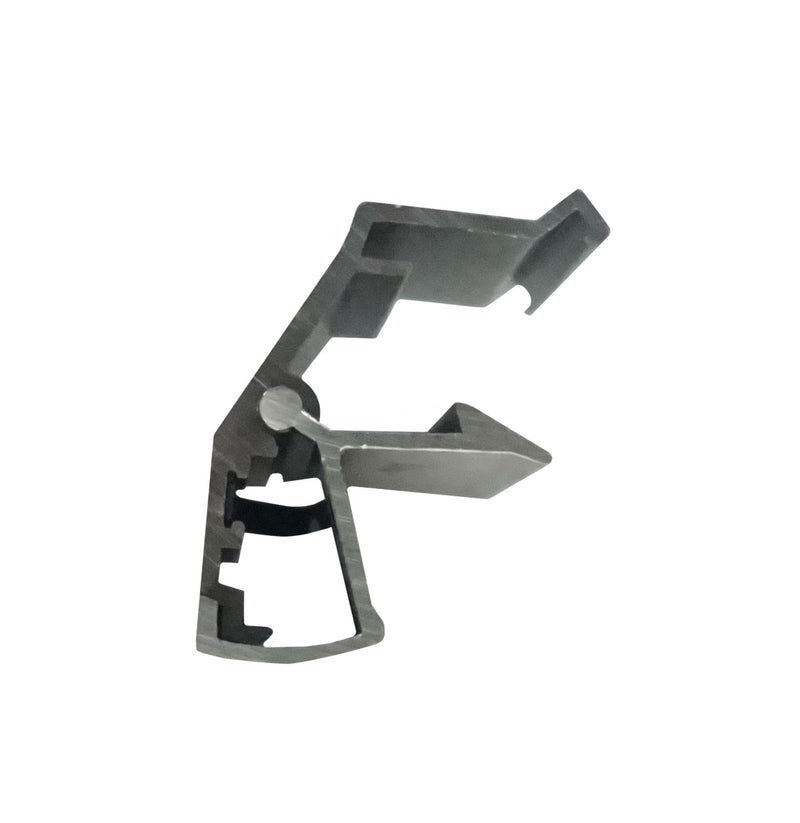 WRS Traco Sliding Window Lock & Base with Spring - Black