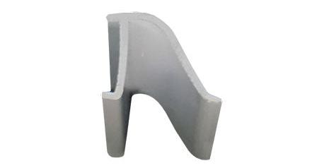 WRS Rigid Glazing Bead - White