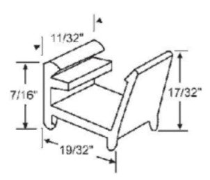 WRS 19/32" Extender for Block & Tackle Balances - White
