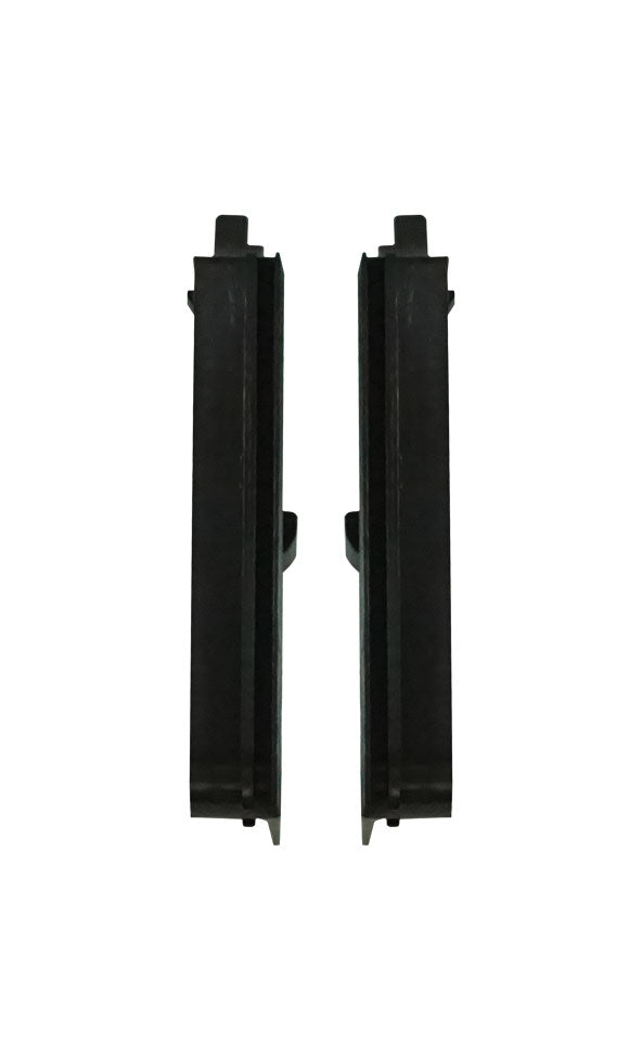 WRS 2-21/32" Left & Right Hand Tilt Latch Set - Dark Brown