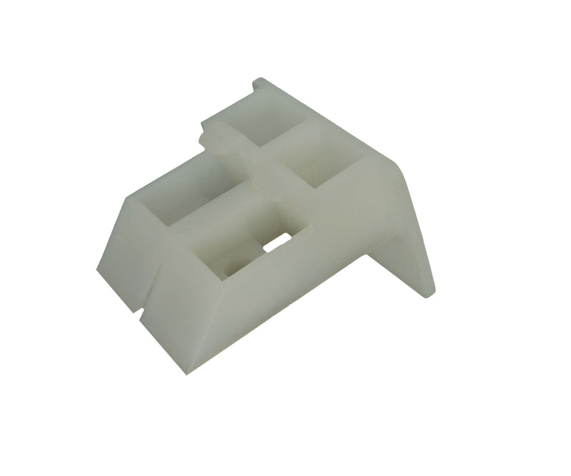02-124 Main Image of Truth 1-9/16" x 1-11/16" White Tandem Sash Cam
