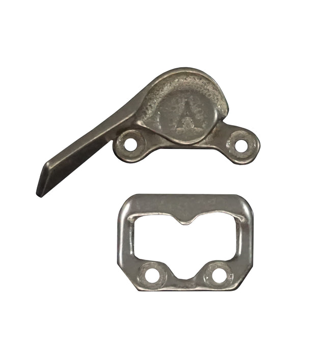 WRS 1-1/4" Sweep Lock & Keeper - White Bronze
