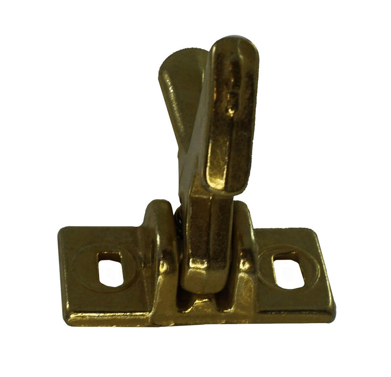 WRS 15/16" Elbow Latch with Keeper - Brass