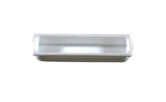 WRS 3-3/16" Recessed Keeper - White