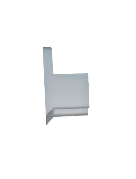 WRS 11/16" Sash Guide - White