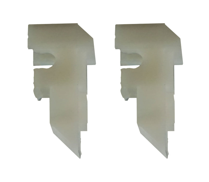 WRS Seasonall 1-13/16" White Sash Cam without Roller - 2 Pack