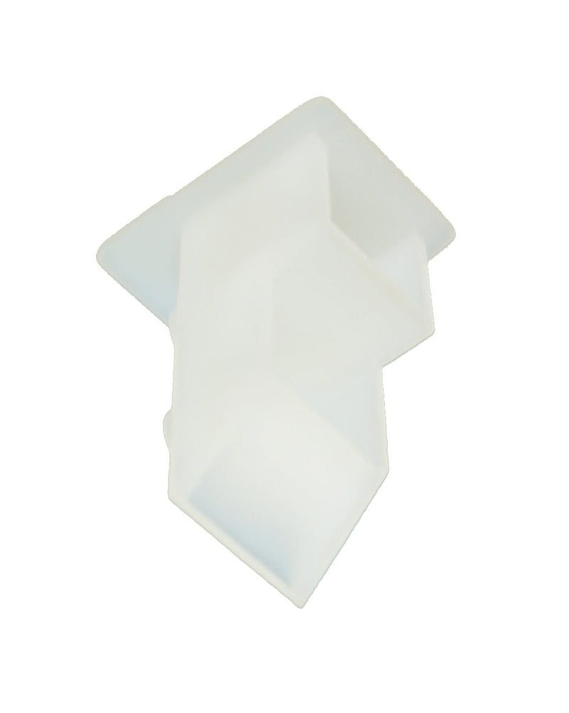WRS 25/32" x 1-1/32" x 13/32" White Sash Cam