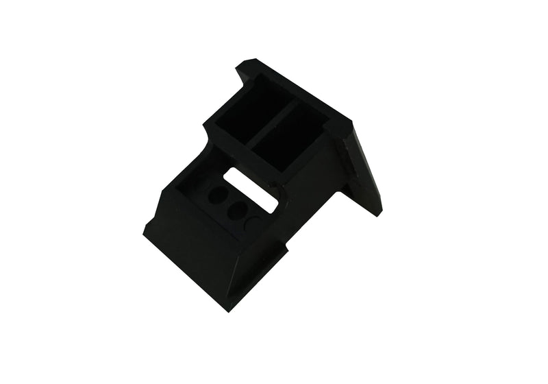 02-186 WRS 1-7/16" x 1-5/16" Black Sash Cam