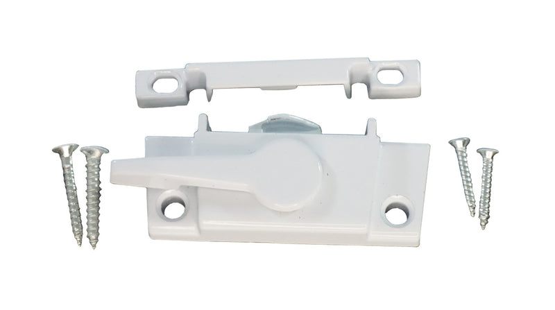 WRS 2-1/8" Sweep Lock & Keeper Set - White