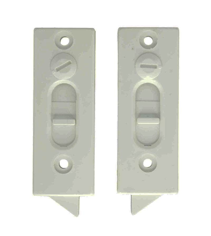 WRS Seasonall 3-3/8" Locking Tilt Latch Set - White