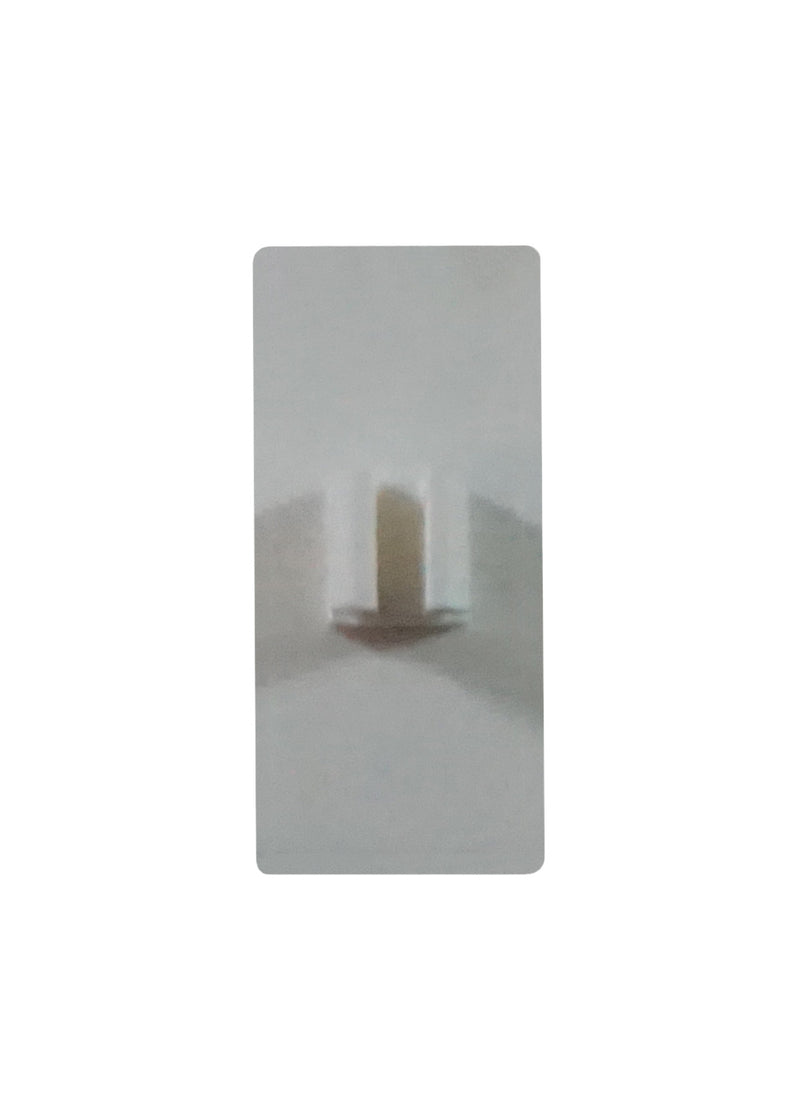 WRS 1-1/8" Tilt Latch Thumb Button - White