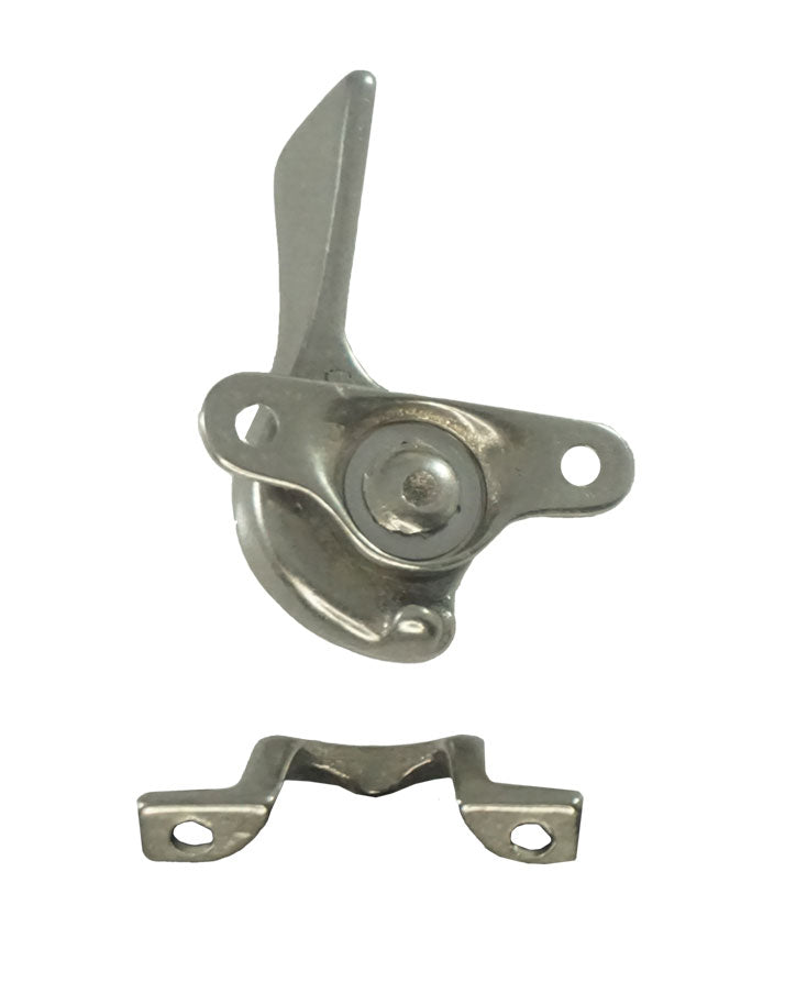 WRS 1-1/4" Sweep Lock & Keeper Set  -  White Bronze