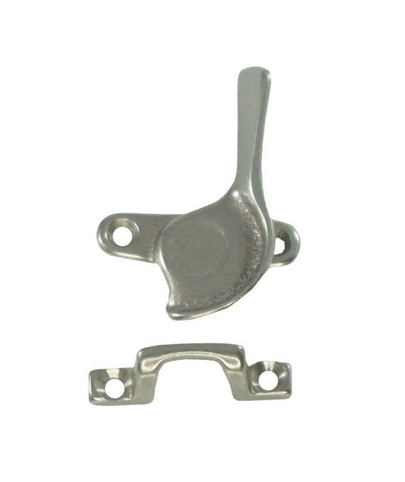 WRS 1-1/4" Sweep Lock & Keeper Set  -  White Bronze