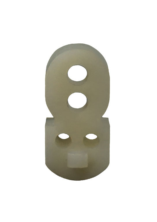 WRS 1-1/4" Nylon Pivot Bar  -  White