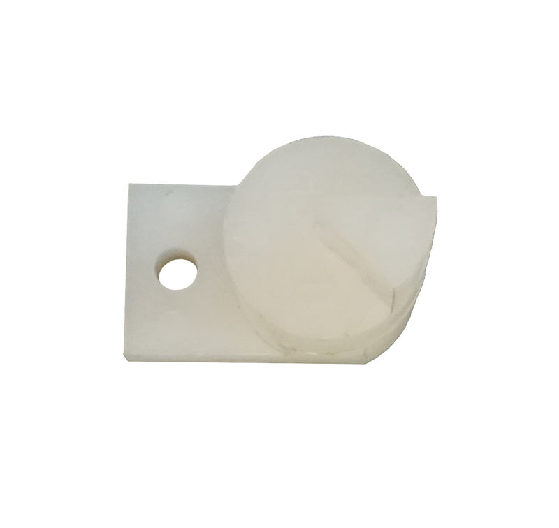 WRS 1-1/16" Left Hand Pivot Bar - White