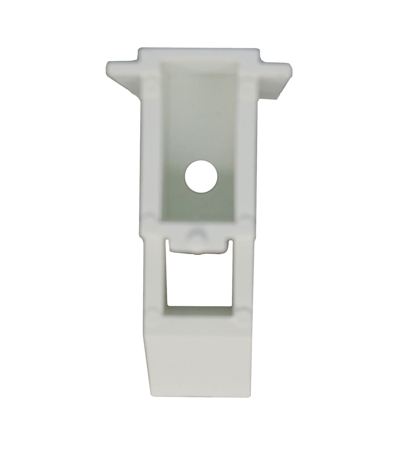 02-269 Bottom Image of Truth 1-13/16" x 29/32" White Sash Cam