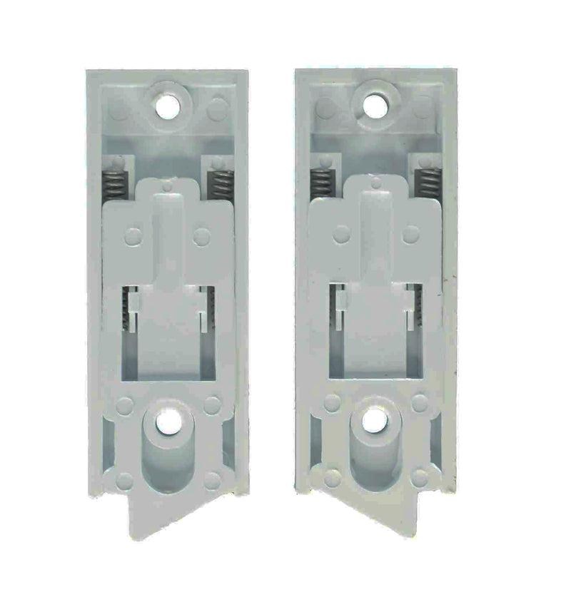 WRS 2-7/8" Dual Spring Tilt Latch Set - White