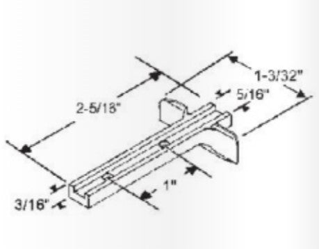 WRS Silverline 2-5/16" Pivot Bar - Die Cast