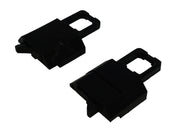 02-3600 WRS 1-11/14" x 1-7/32" Tilt Latch Assembly - Black