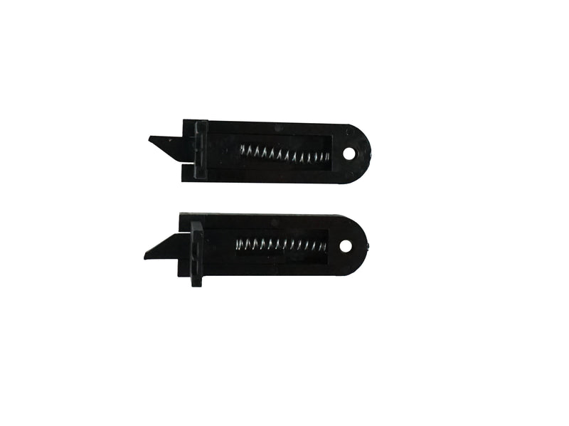 WRS Keller 2-9/32" Tilt Latch Set - Black