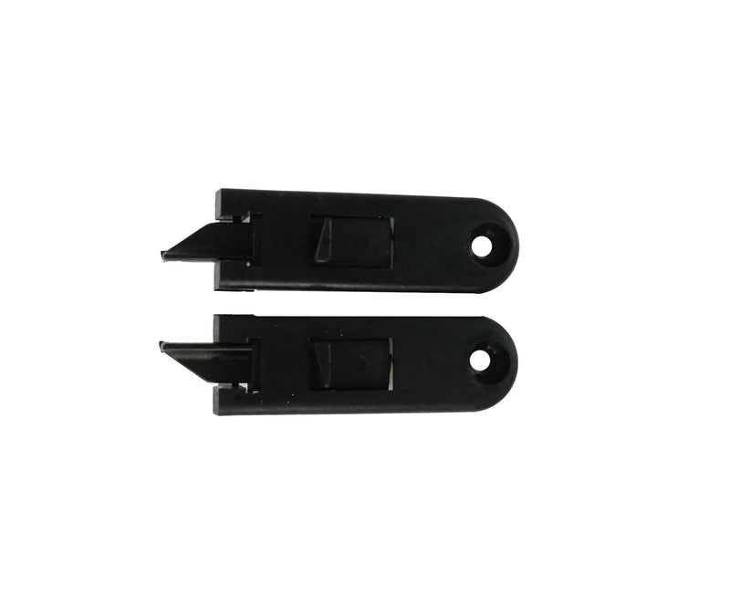WRS Keller 2-9/32" Tilt Latch Set - Black