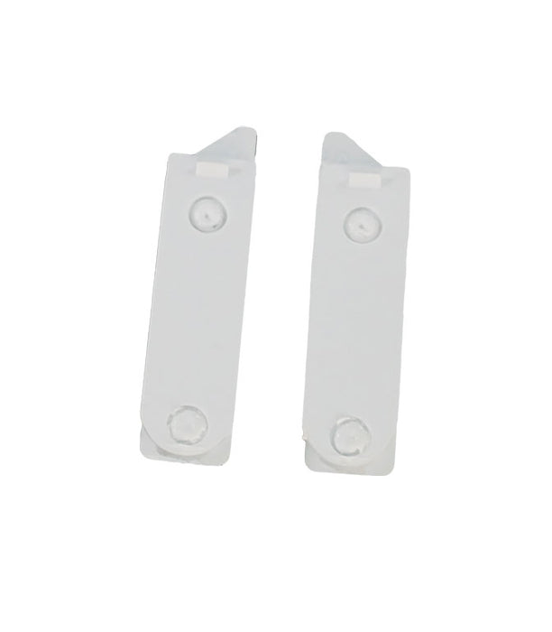 WRS Surface Mounted, Snap-In Tilt Latch Set - White (Silver Line)