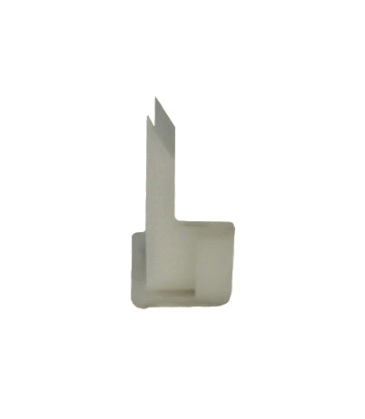 WRS Left Hand Top Sash Guide  -  White