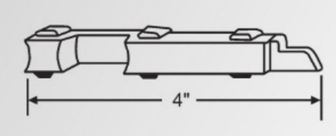 WRS 4" Slide Bolt Set