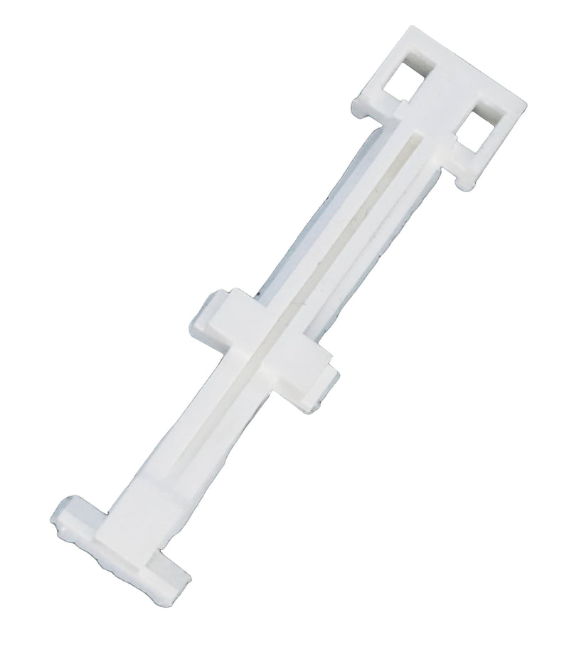 WRS Lower Slide Guide/Sash Latch - White