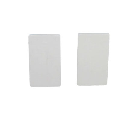 WRS 1-9/32" Lower Dust Cap/Slide Guide Set  -  White