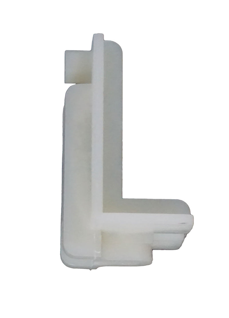 WRS 2-1/4" White Nylon Pivot Bar Housing  - Left & Right Hand Housing Sold Separately