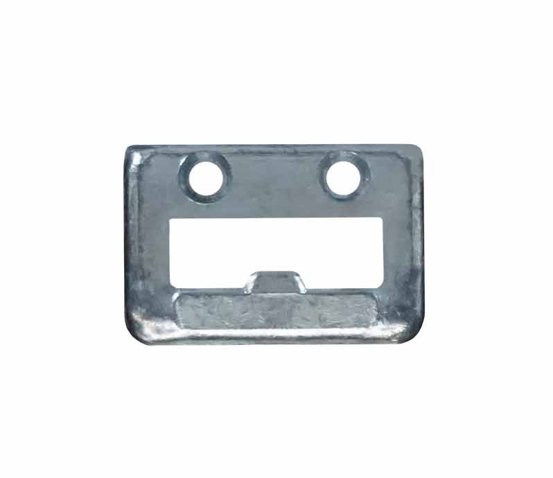 WRS 11/16" Zinc/Die-Cast Keeper - Brite Finish