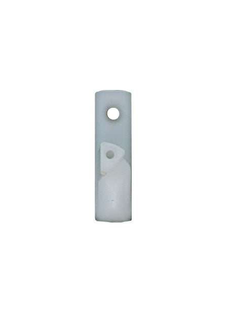 WRS 1-1/2" Left Hand Plastic Cam Pivot - White Nylon