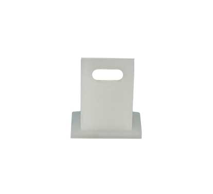 WRS 1-3/32" Sash Guide - White