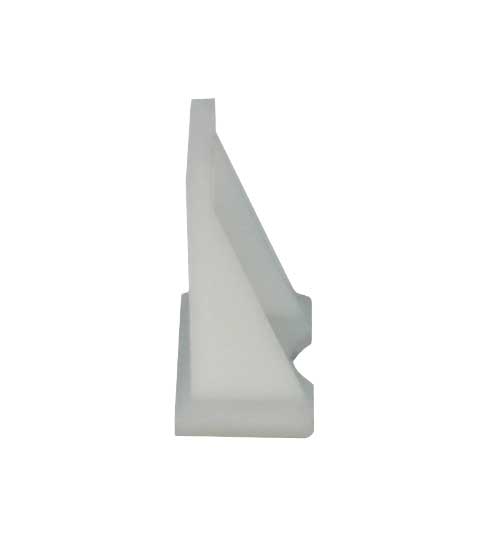 WRS 1-3/32" Sash Guide - White