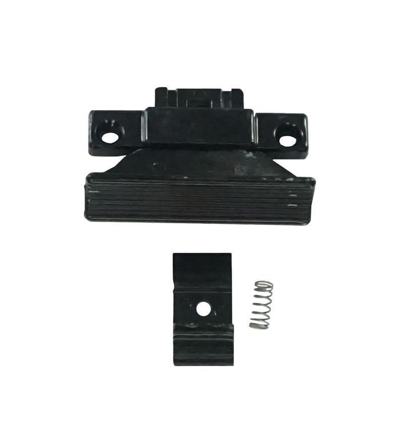WRS 1-7/8" Die Cast Slider Latch Lock & Keeper - Black