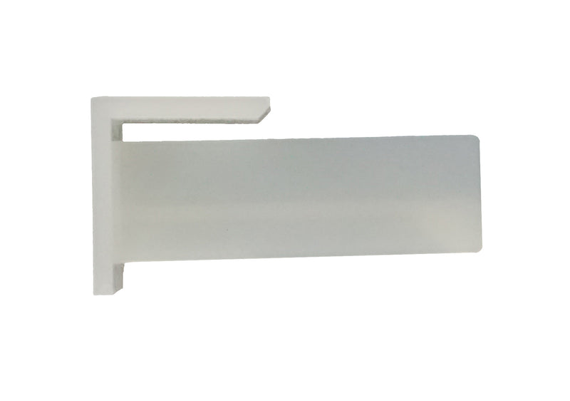 WRS 1-7/8" Left and Right Hand Anti-Draft Plug Set - White