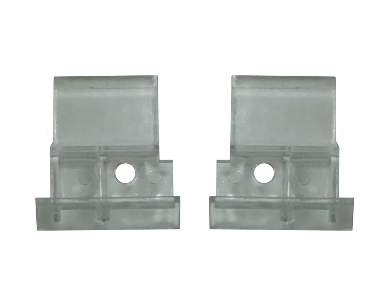 WRS 1-3/8" Left & Right Hand Vent Clip/Sash Guide Set - Clear