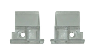 WRS 1-3/8" Left & Right Hand Vent Clip/Sash Guide Set - Clear