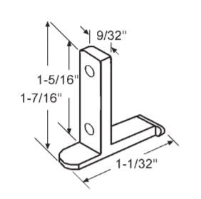 WRS 1-7/16" Die-Cast Pivot Bar Set - Single Set or 2 Pack