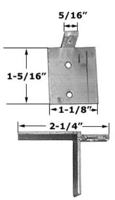 WRS 2-1/4" Pivot Bar Set - Aluminum
