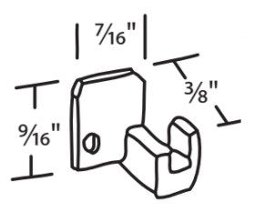 WRS Left or Right Hand Slider Window Guides