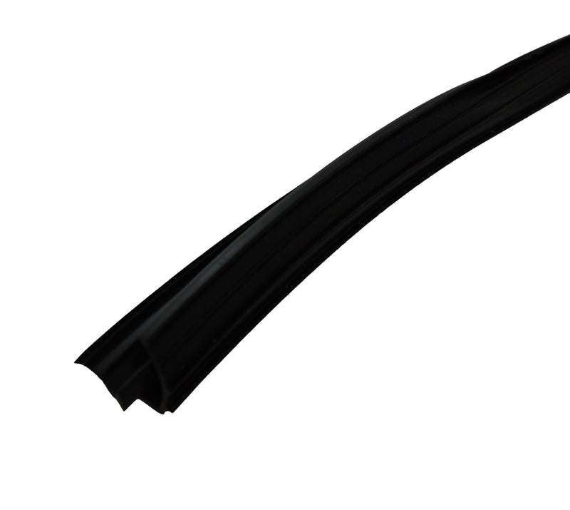 WRS Weather Stripping Glazing Channel for 1/2" Glass - 50ft Roll