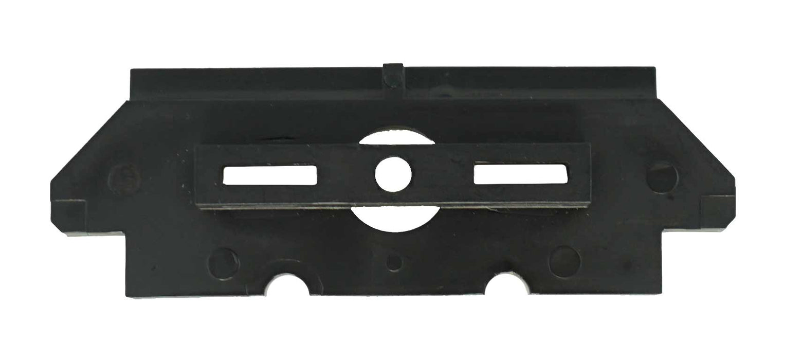 WRS Traco Series TR-9000 Black 4-Part Double Sided Tilt Latch - 3-3/32"