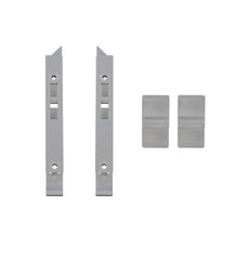 WRS Internal Top Tilt Latch Set (19/64" Nose) with Thumb Button - White