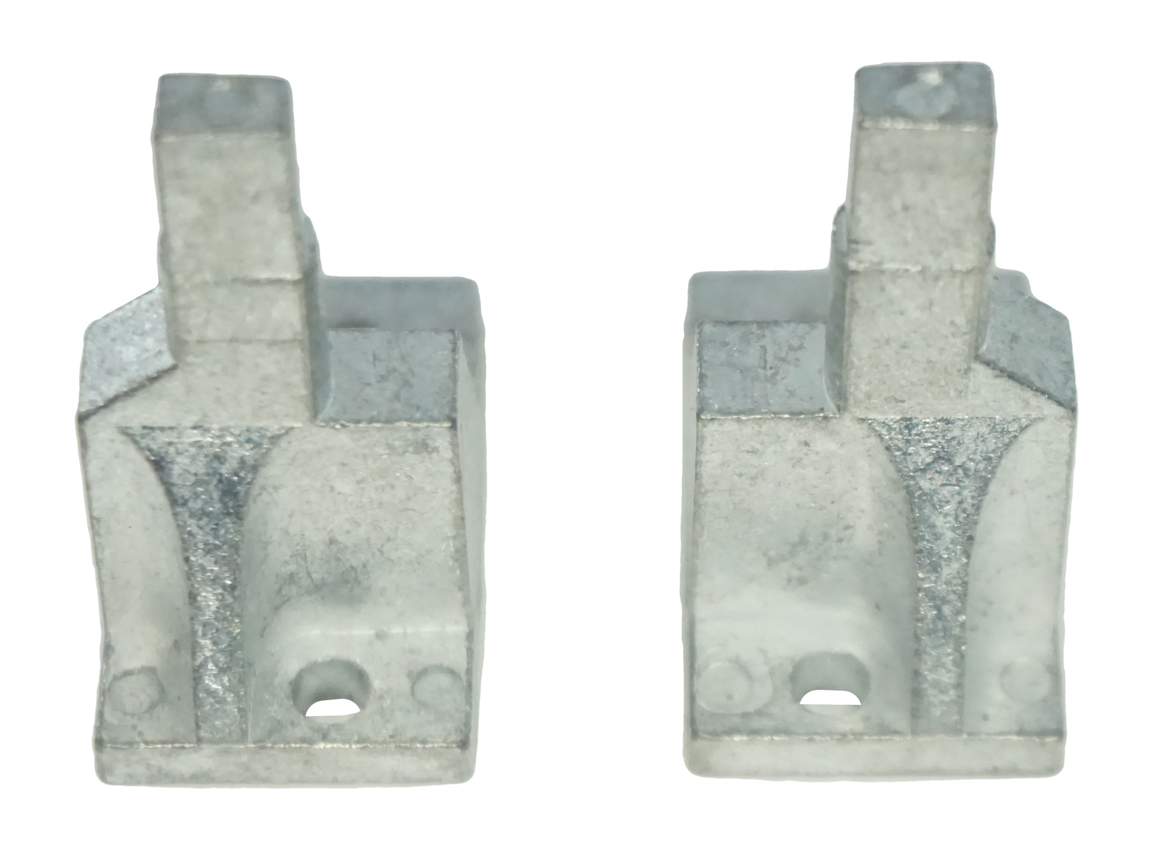 WRS Zinc SideMount Pivot Bar Left & Right Hand Set — Window Hardware