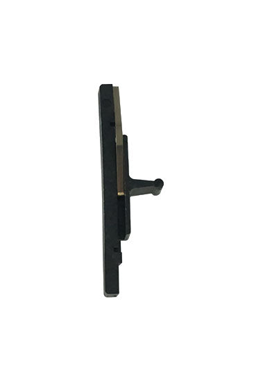 WRS Sliding Door Lock Bolt with Spring - Black