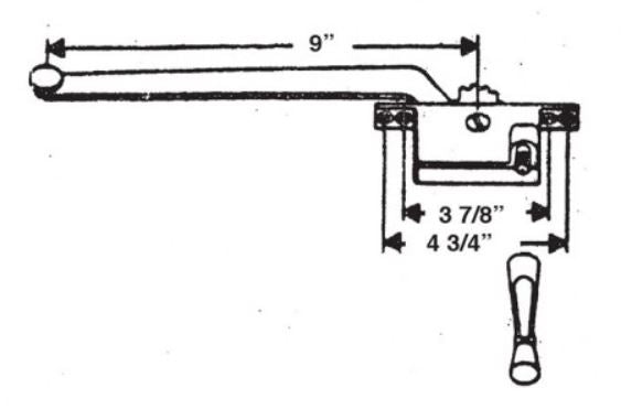Operator with Handle - Aluminum - Left or Right Hand