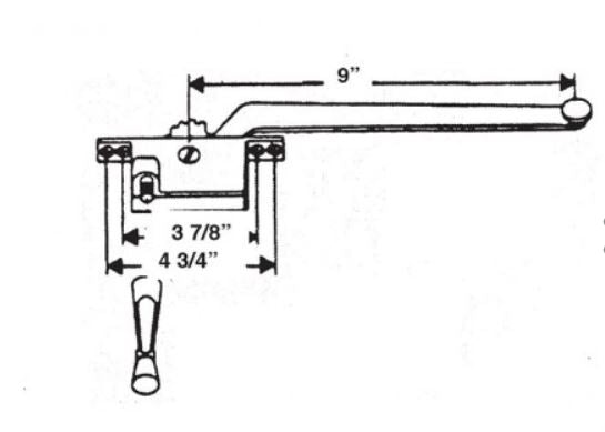 Operator with Handle - Aluminum - Left or Right Hand