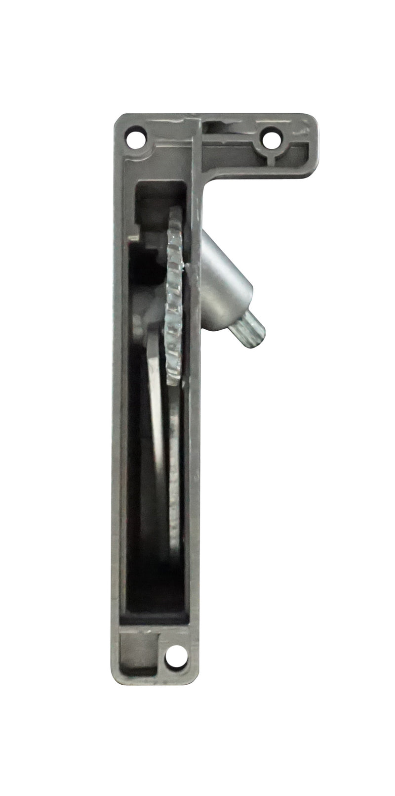 WRS Left or Right Hand Awning Operator & Handle - Silver/Aluminum Finish